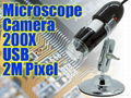 usb digital microscope camera 200X 2M Pixel 1