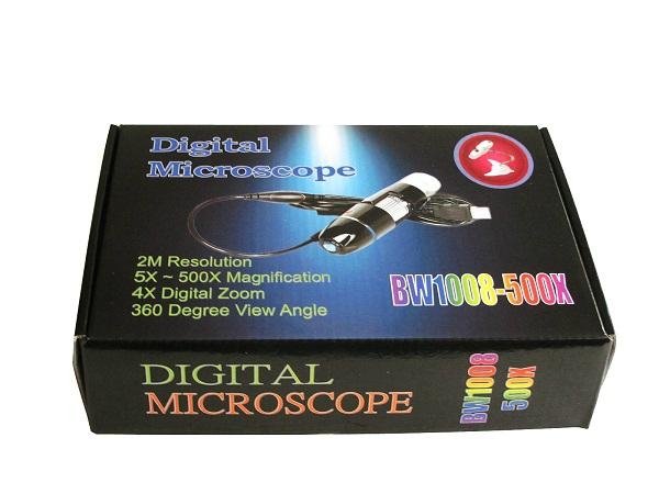 usb digital microscope camera 500X 2M Pixel  5