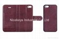 Soft flip PU leather case for IPhone5/5s 2