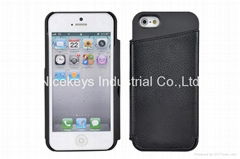 Comfortable PU leather Case for iphome5/5s