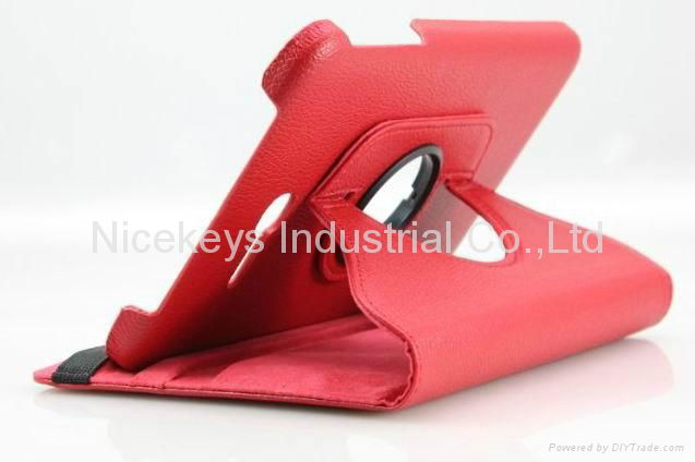 360 degree Rotation case for Samsung Tab3 T111 7"  3