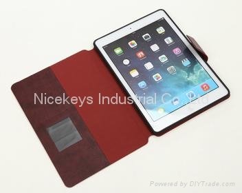 Grain leather case for Ipad Air 2