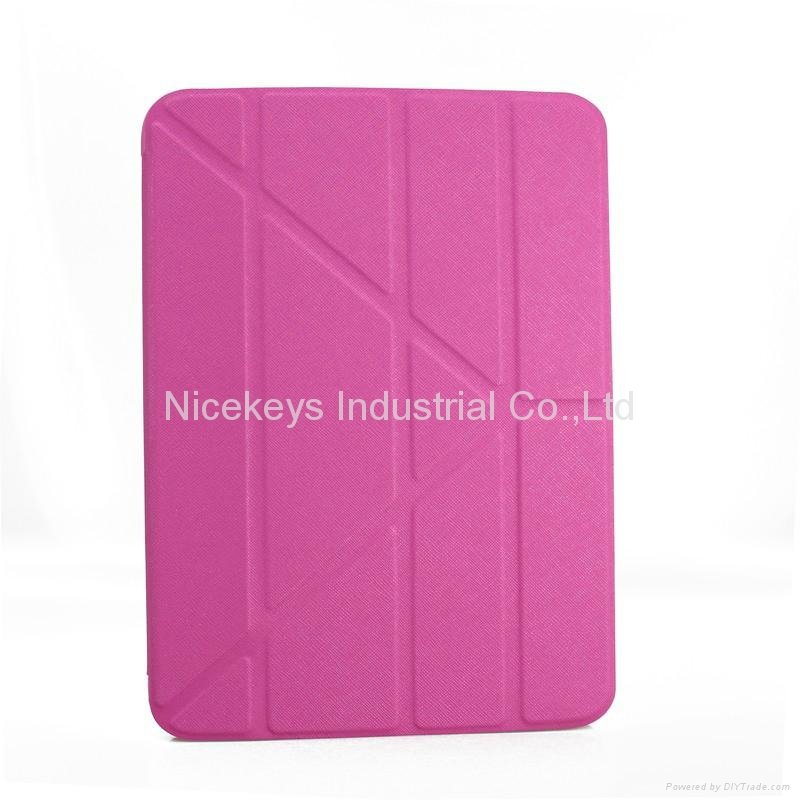 Ultra thin Y style folded case for Samsung Tab3 T520 10.1"