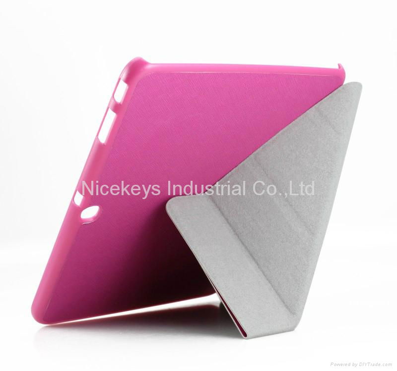 Ultra thin Y style folded case for Samsung Tab3 T520 10.1" 2