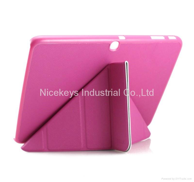 Ultra thin Y style folded case for Samsung Tab3 T520 10.1" 3