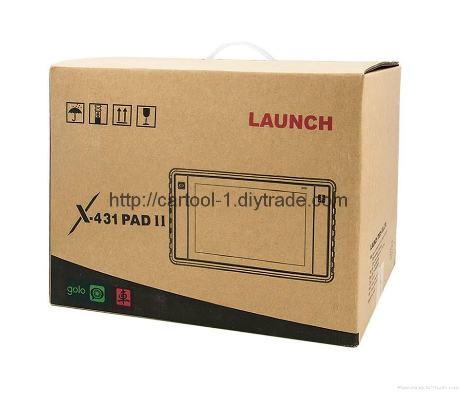 100% Original Launch X431 PAD II WiFi Update By Offical Website Launch x431 Pad 