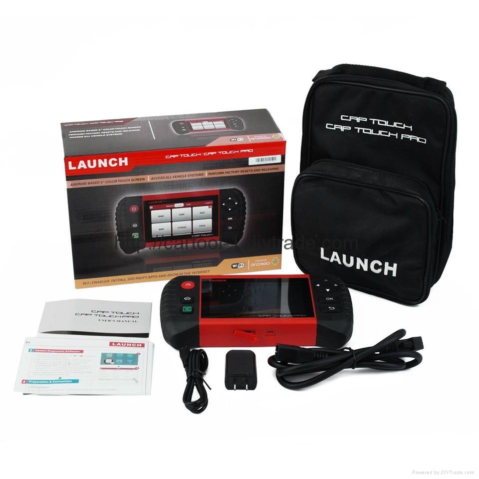 FreeShip Launch Creader Launch CRP Touch 5.0" Android System OBD2  Diagnostic  2