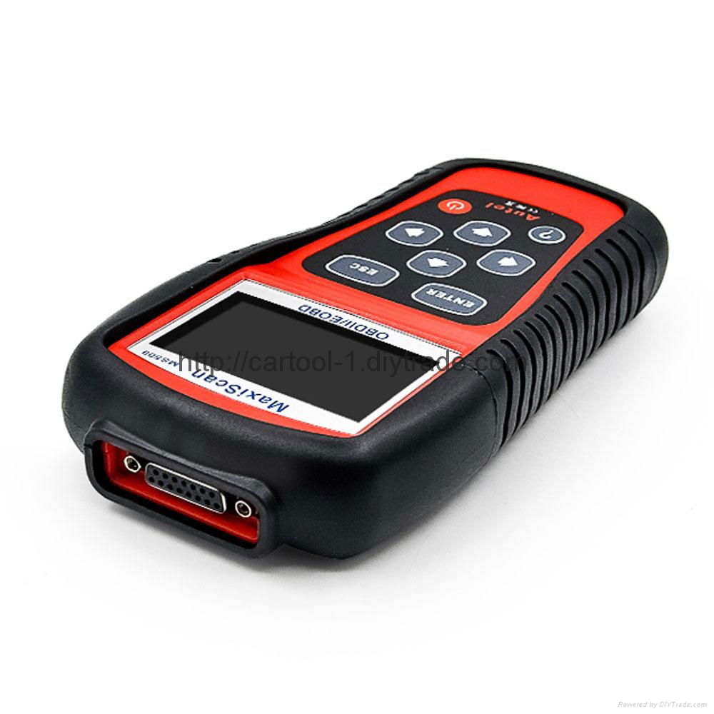 FreeShipAUTEL Maxiscan MS509 OBDII EOBD CODE READER MS 509 auto scanner  3