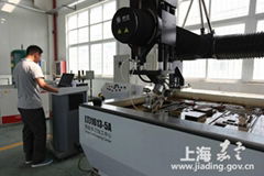 High precision water jet cutting machine  