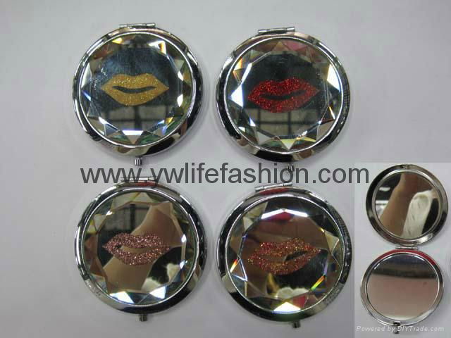 Lip Glitter Crystal Pocket Mirror LFM1801