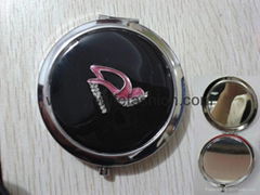 Black Epoxy Pocket Mirrors LFM2104 Compact Mirror