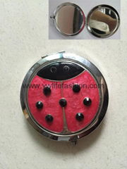 Cute Ladybug Epoxy Pocket Mirror LFM2105