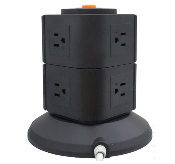 110V 5 outlet with 2 usb multifunction electrical adapter for Mexico