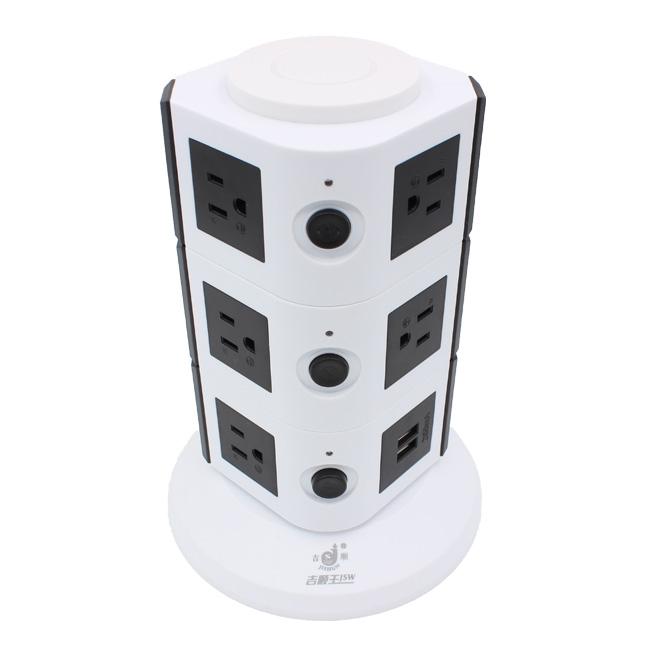 110V ETL電插頭塔式插座延長電源板 5