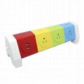 Rotating Electrical 7 Outlet Household