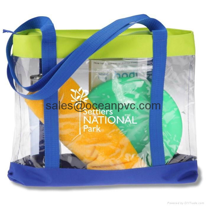 Clear Beach Tote 2