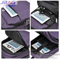  210D Nylon Purple Computer Backpack(JNB-1007) 4