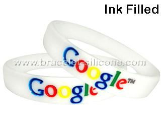 Color Filled Silicone Wristbands & Silicone Bracelets - STARLING