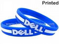 Printed Silicone Wristbands & Silicone Bracelets - STARLING 1