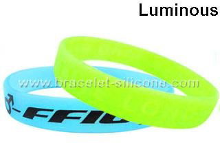 Luminous Silicone Wristbands & Silicone Bracelets - STARLING