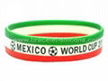 Country Flag Silicone Wristbands &