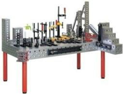 3D modular welding table system