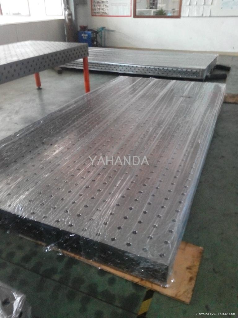 3D modular welding table system 3