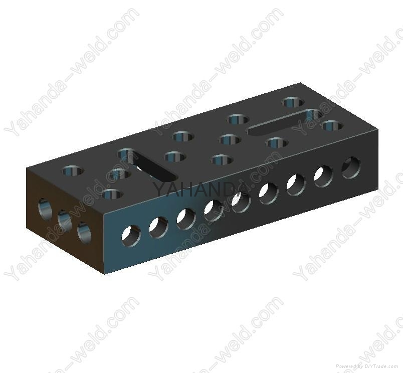Modular Welding Table -- supporting blocks