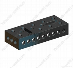 Modular Welding Table -- supporting blocks
