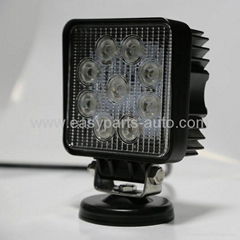 27W 12V 24V LED Work Light Flood Lamp Off Road ATV SUV Car Boat Jeep Truck