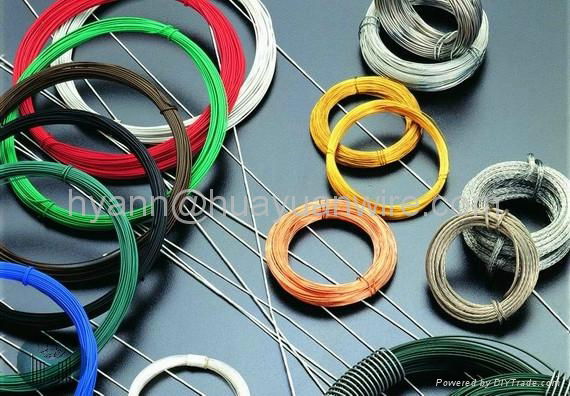 PVC Coated Iron Wire For Mesh Fence 3