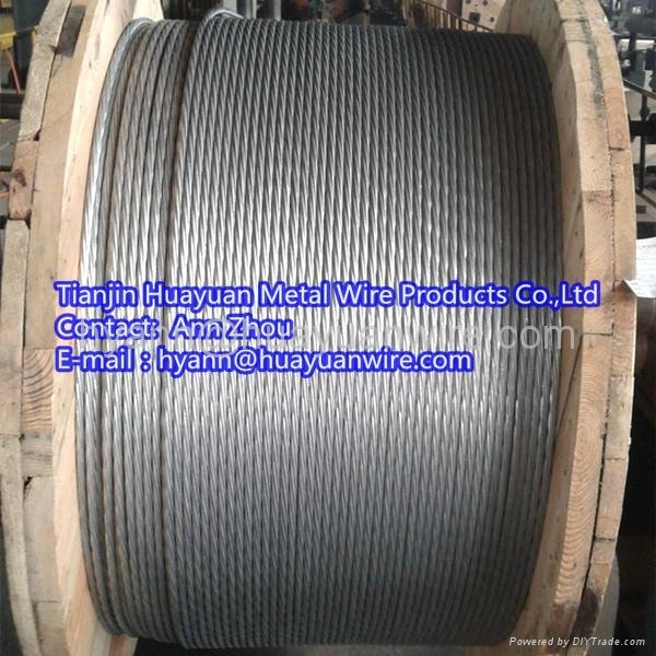  ASTM A 475 ASTM A 363 Galvanized Steel Wire Strand