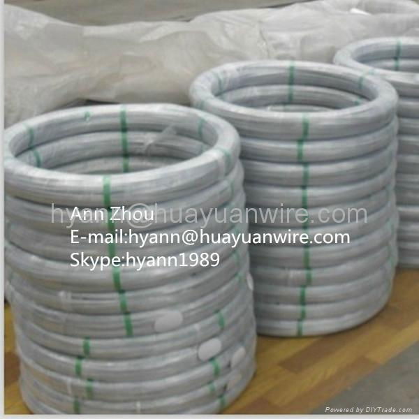 Oval Galvanised Steel Wire Galvaninized Oval Wire 2