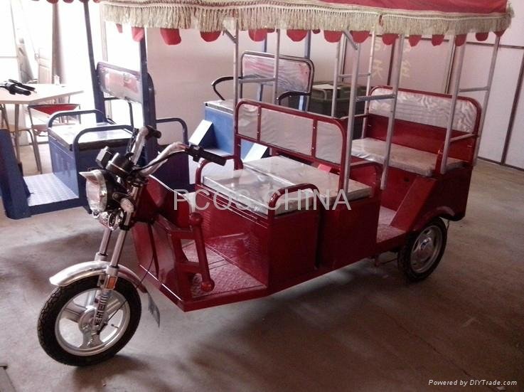electric rickshaw for indian market 