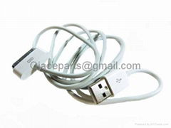 Original and new Apple / iPod / iPhone/iPad USB Data Cable White