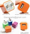 Cheap Top Quality iPod iPhone USA/EU/UK USB Wall Charger Power Adapter  5V 1A 2