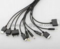 Portable 10 in 1 USB charge cable charger for Multiple Universal Cell Phone 3