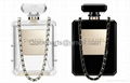 Channel No.5 3D Perfume Bottle case with Chain for iPhone 5S/5G 4S/4G i9500  2