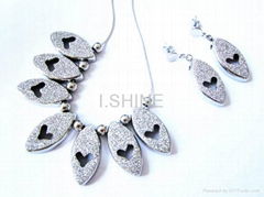 stainless steel set(necklace with