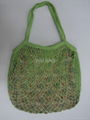 cotton mesh bag with lining