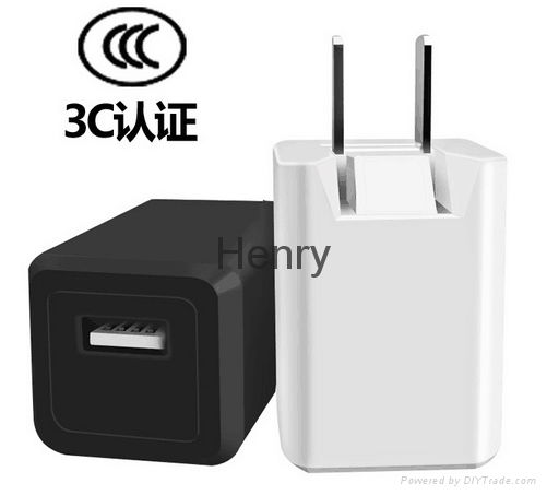 Single and double USB phone charger