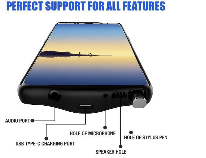 phone case battery for Samsung Note 8 3