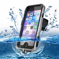  PC+TPE+Silicone phone case waterproof mobile phone shell cover for iphone 7s  4