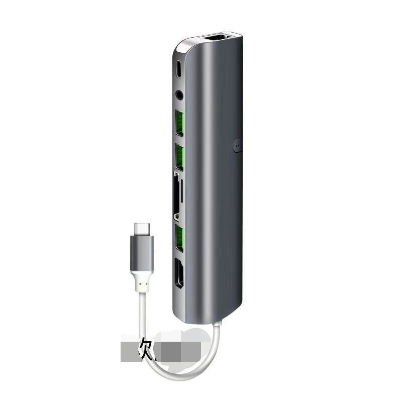 USB C Hub,BEAOK USB Type C Adapter 9 in 1 Ultra Slim Aluminum with Gigabit  2