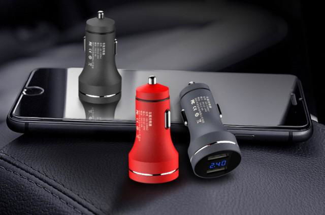 5V 2.4A multi-function car charger
