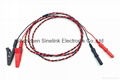 Twisted leadwires of Alligator Clip Electrode for EEG/EMG 1