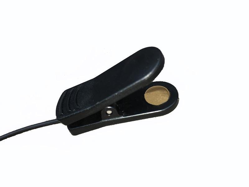 Ear Clip Electrode, black wire 2