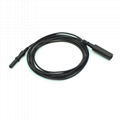 DIN42802Φ1.5mm Socket toΦ1.5mm Male Plug Extension Cable 1