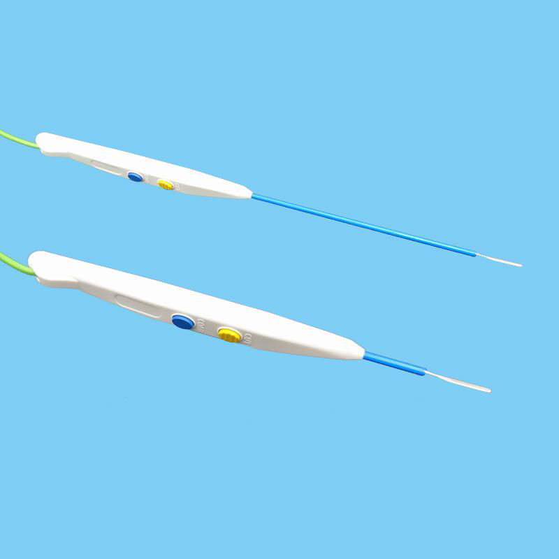 Disposable electrosurgical hand switch tensible ESU pencil 2