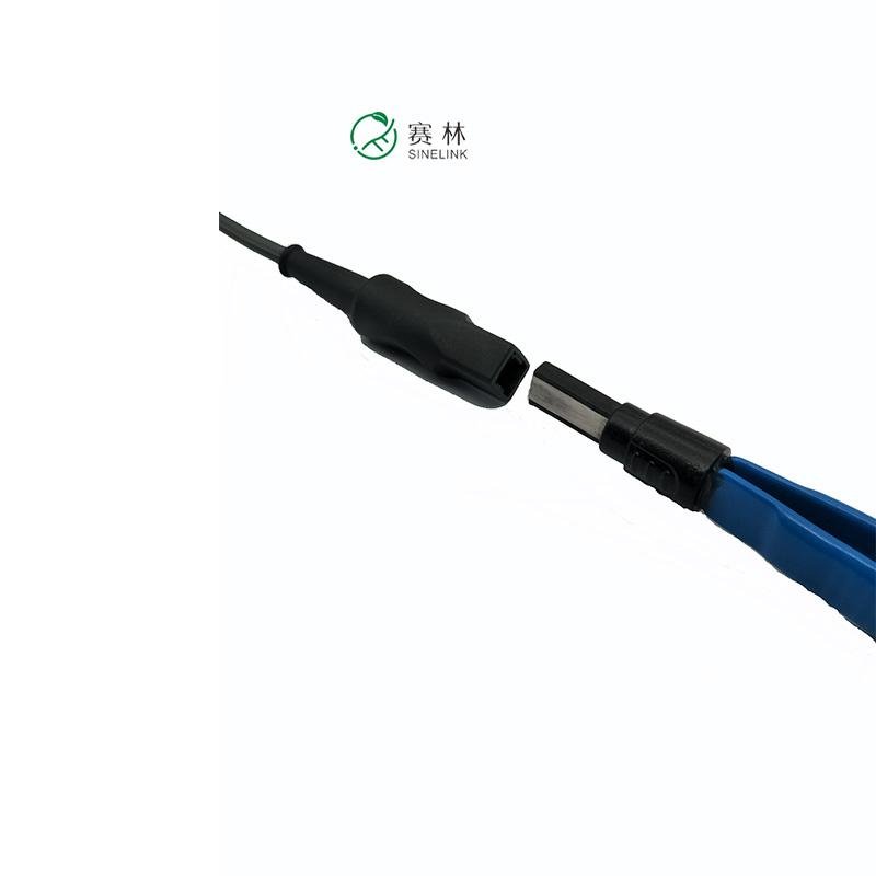 Euro Type Reusable US Type Electrosurgical Bipolar Forceps Tweezer Adapter cable 6
